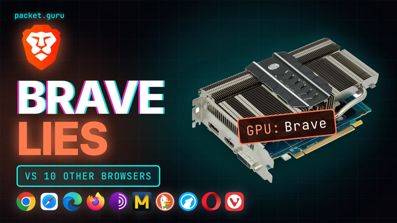 Video: Brave Lies About Your GPU. What Do Other Browsers Do?